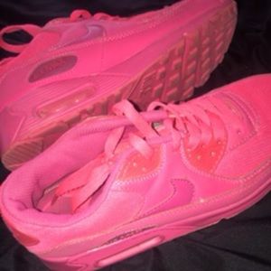 Air max pink sneakers